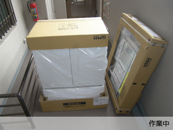 兵庫県神戸市　Ｉ様宅　化粧洗面台取替