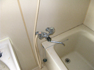 大阪市天王寺区　Ｋ様宅　浴室水栓水漏れ修繕